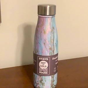 17oz double wall vacuum water bottle.